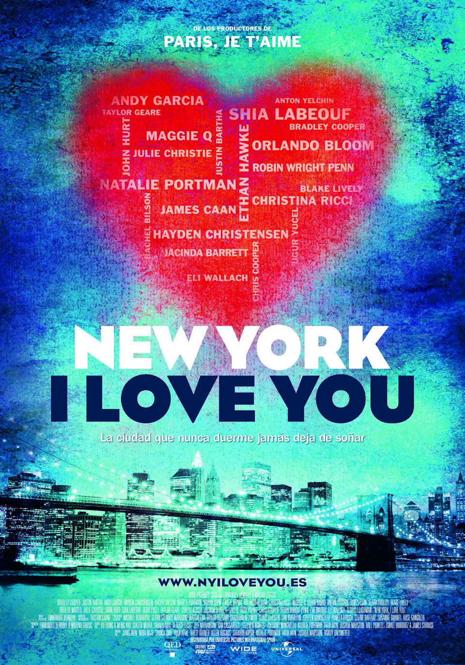 Cartel de New York, I Love You - España