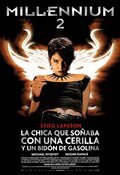 Cartel de Millennium 2: La chica que soñaba con una cerilla y un bidón de gasolina