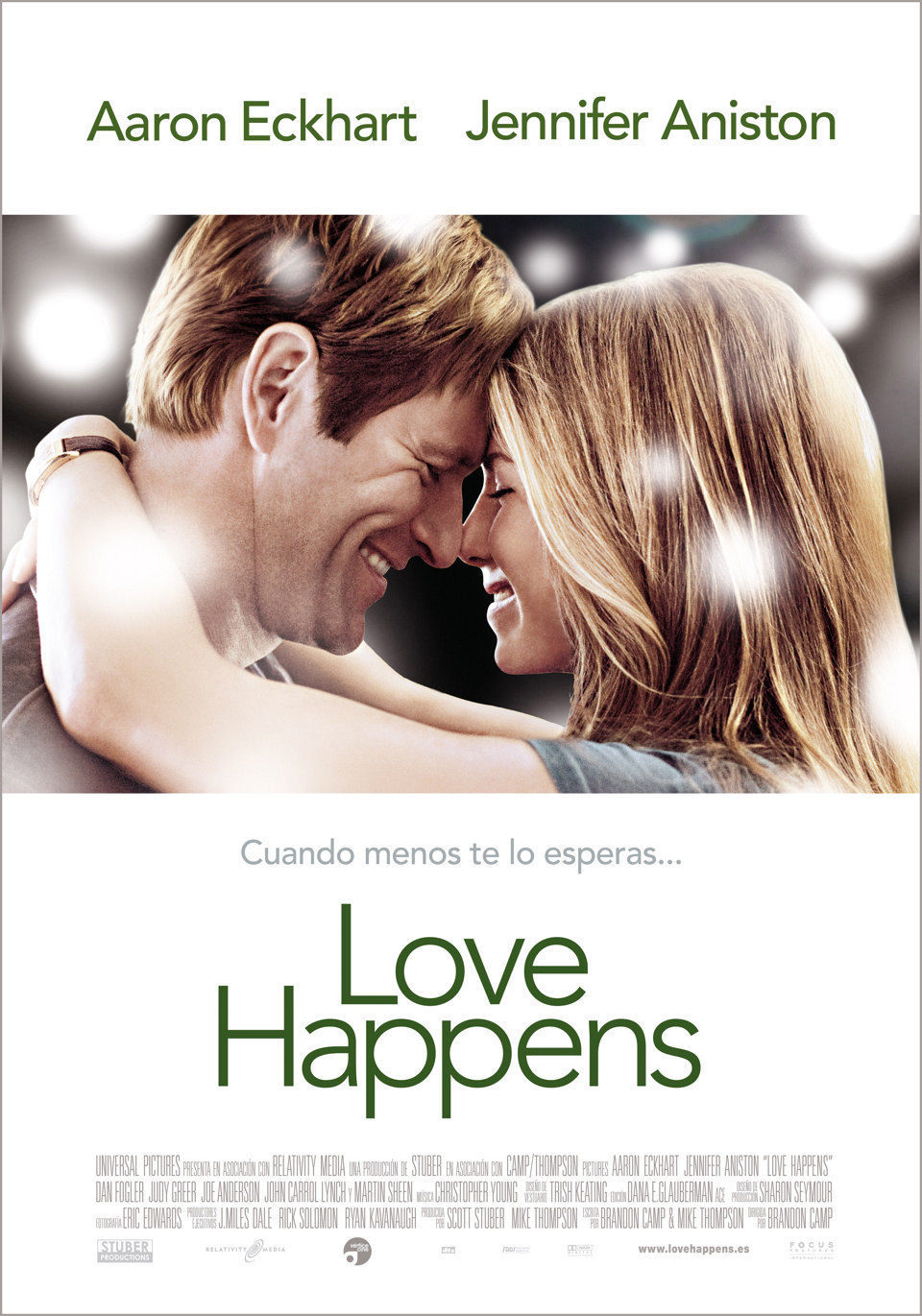 Cartel de Love happens - España