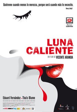 Cartel de Luna caliente