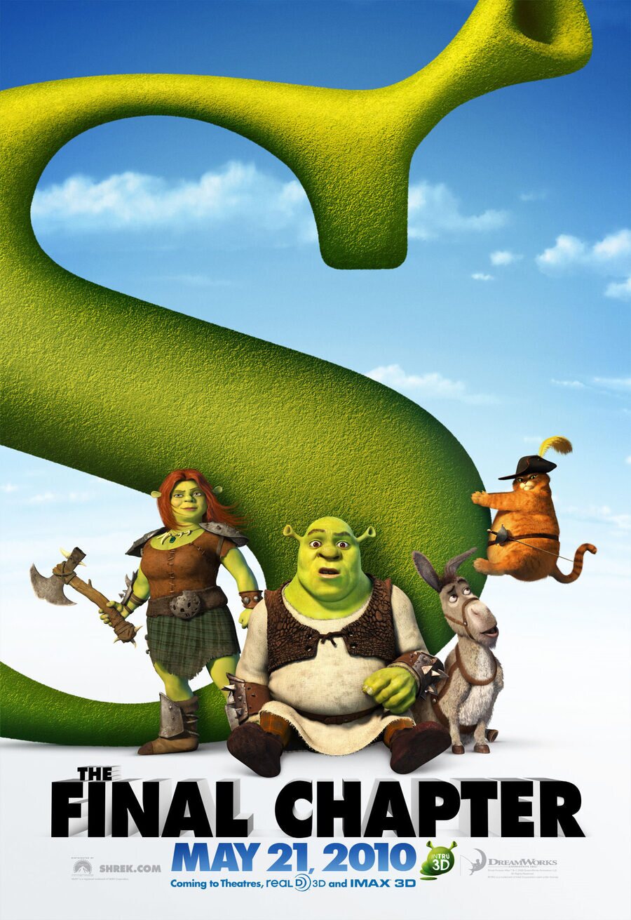 Cartel de Shrek: felices para siempre - Estados Unidos