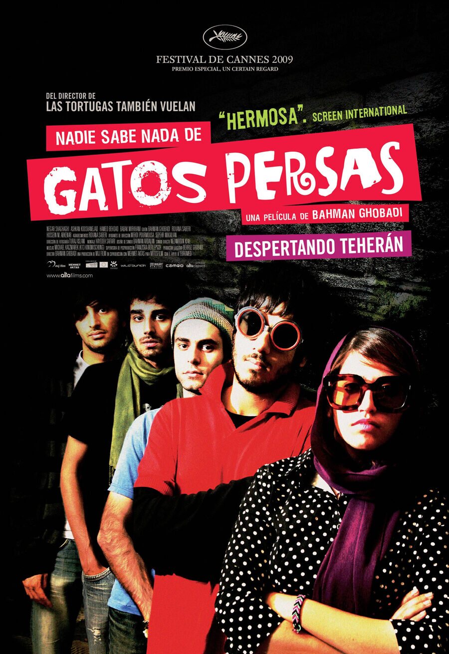 Cartel de Nadie sabe nada de gatos persas - España