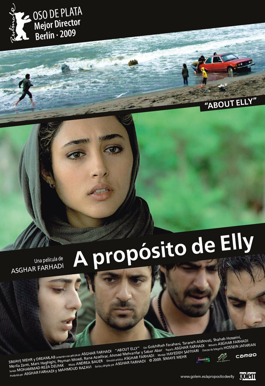 Cartel de A propósito de Elly - España