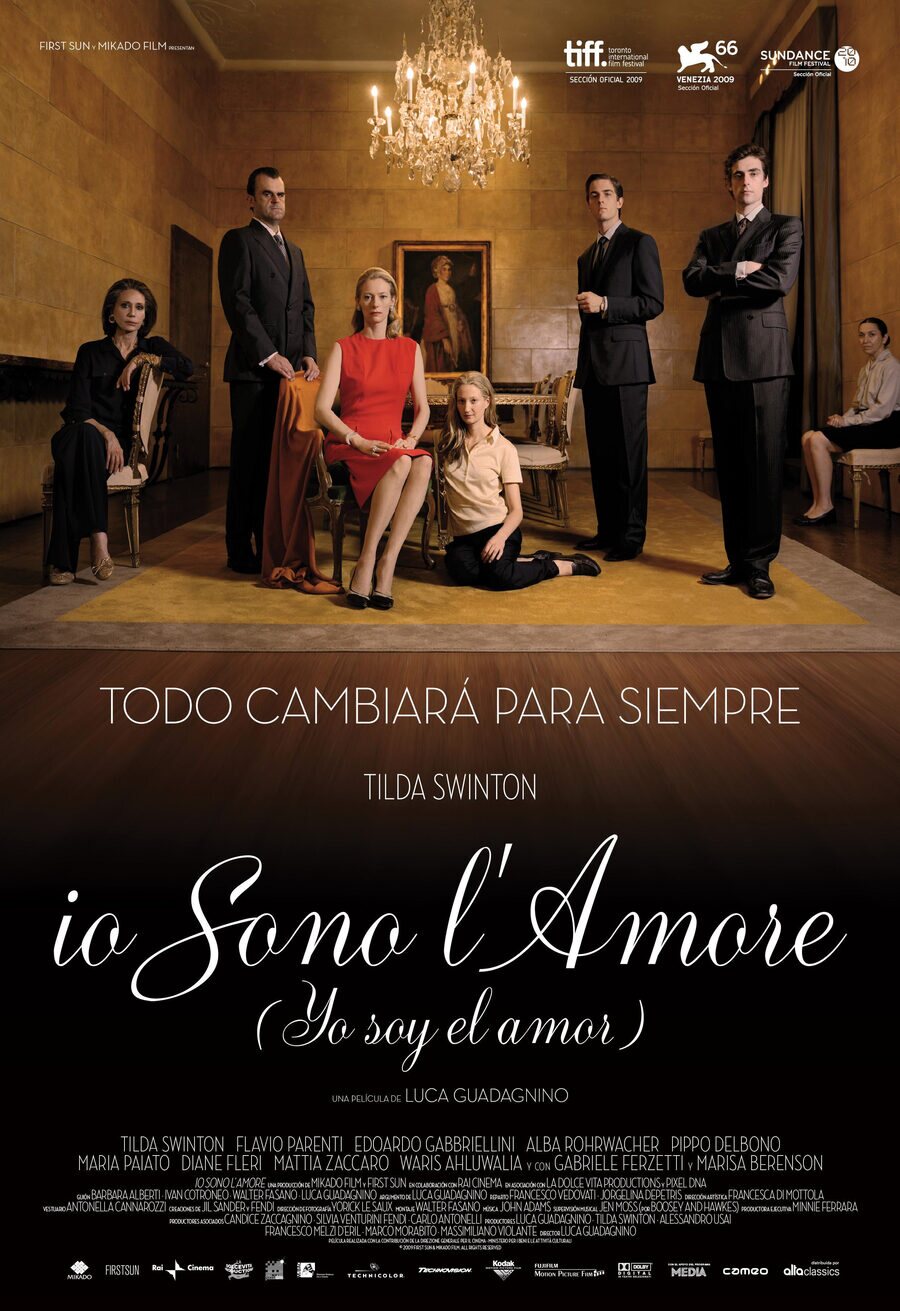 Cartel de Yo soy el amor - España