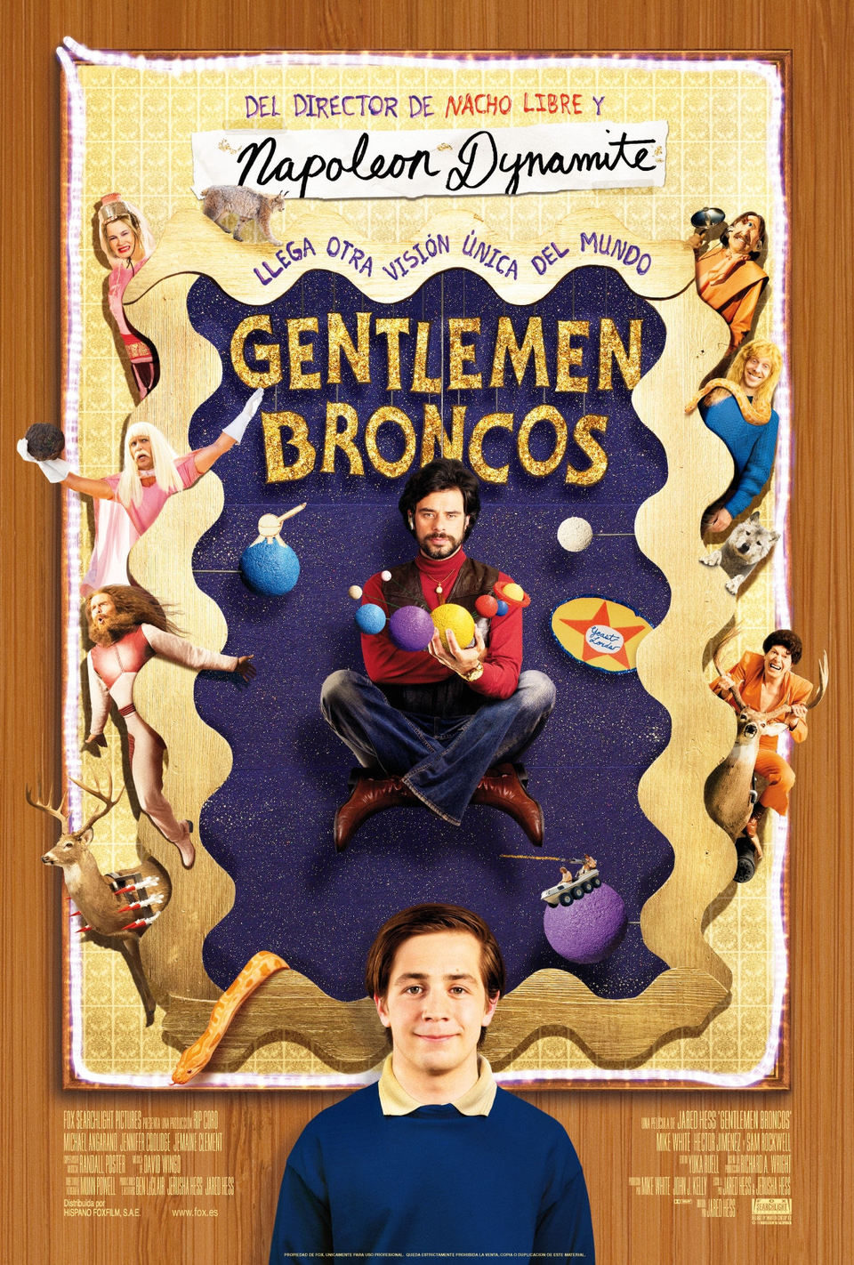 Cartel de Gentlemen Broncos - España