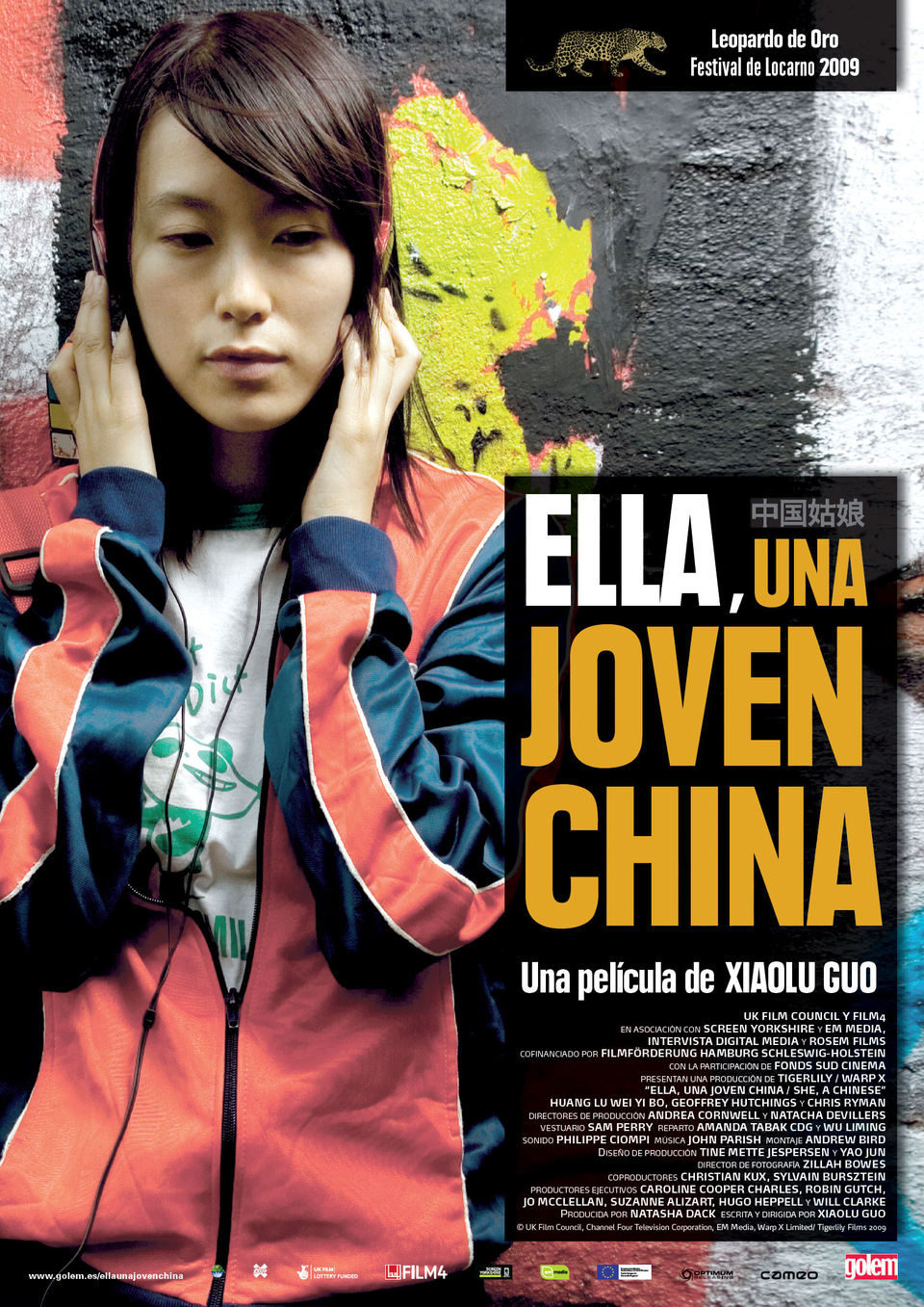 Cartel de Ella, una joven china - España