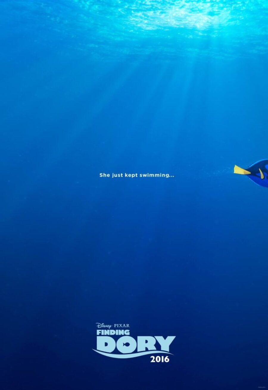 Cartel de Buscando a Dory - Estados Unidos
