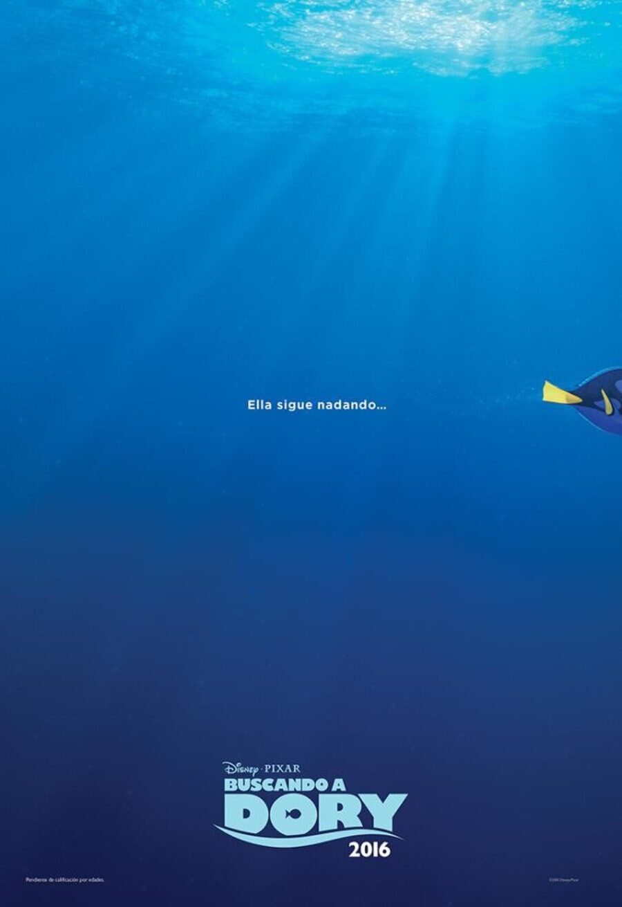 Cartel de Buscando a Dory - España