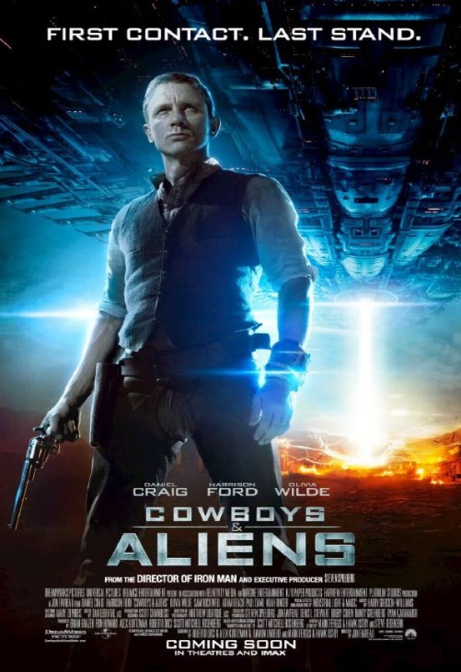 Cartel de Cowboys & Aliens - Daniel Craig