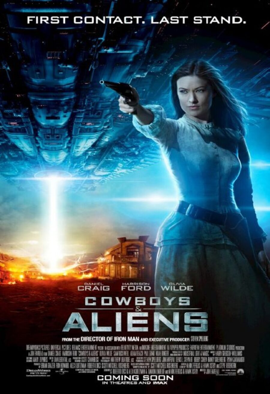 Cartel de Cowboys & Aliens - Olivia Wilde