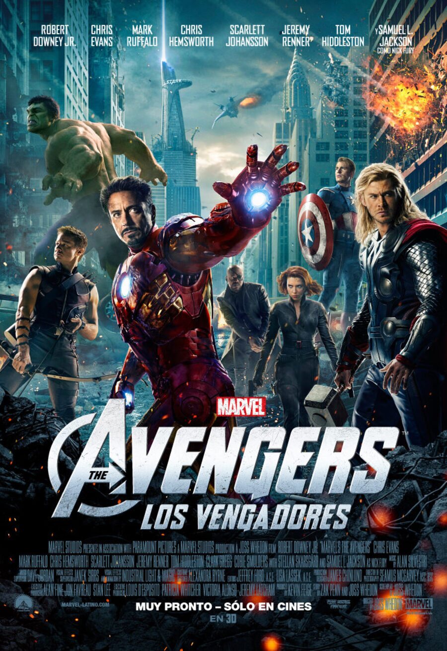 Cartel de The Avengers: Los Vengadores - México