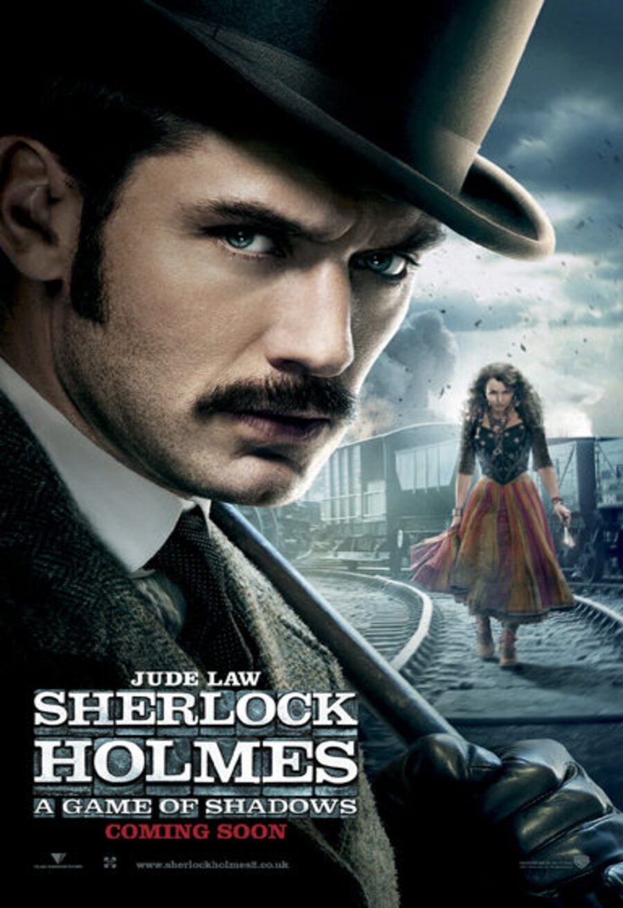 Cartel de Sherlock Holmes 2: Juego de sombras - EEUU #2