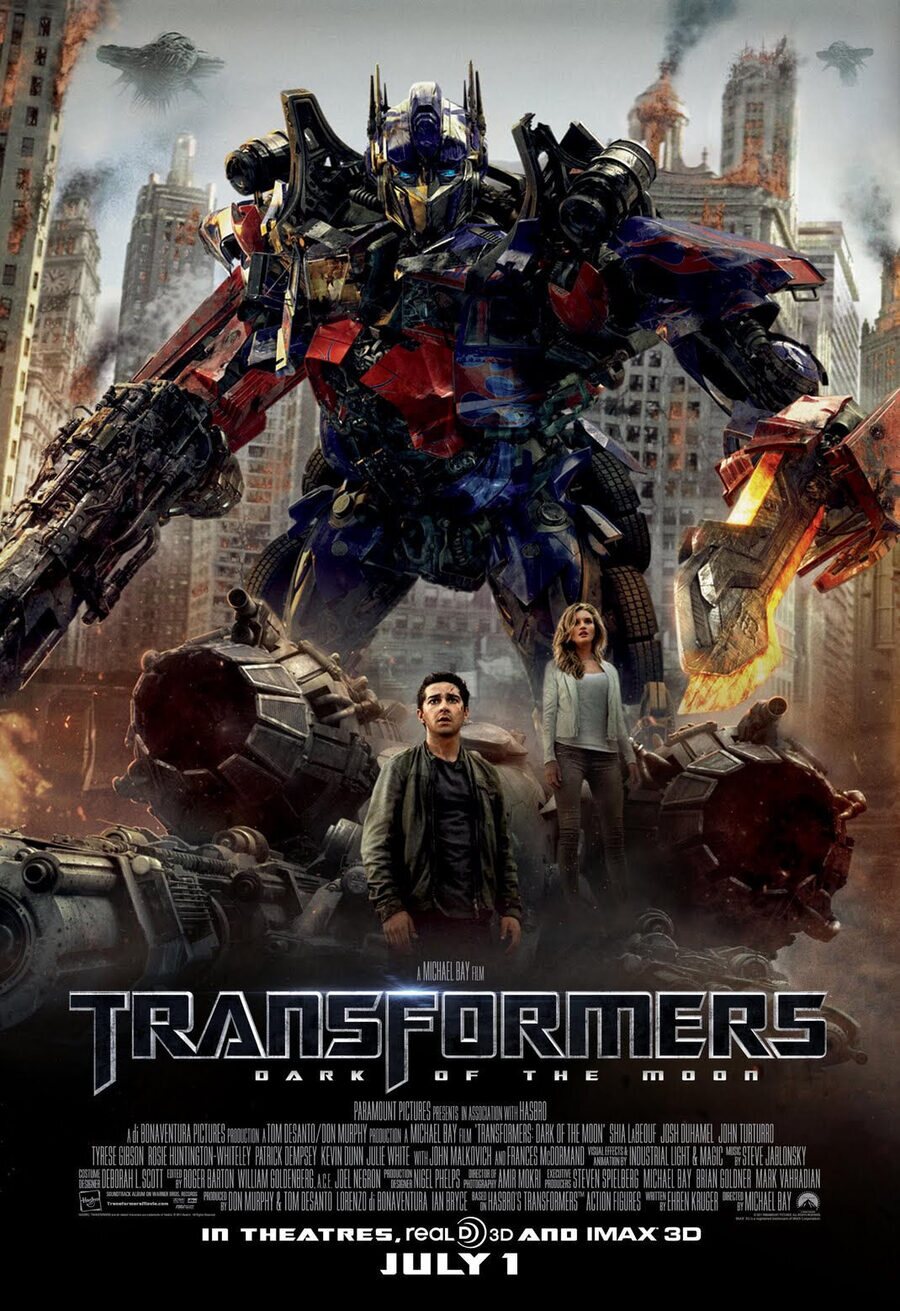 Cartel de Transformers 3: El lado oscuro de la luna - Estados Unidos