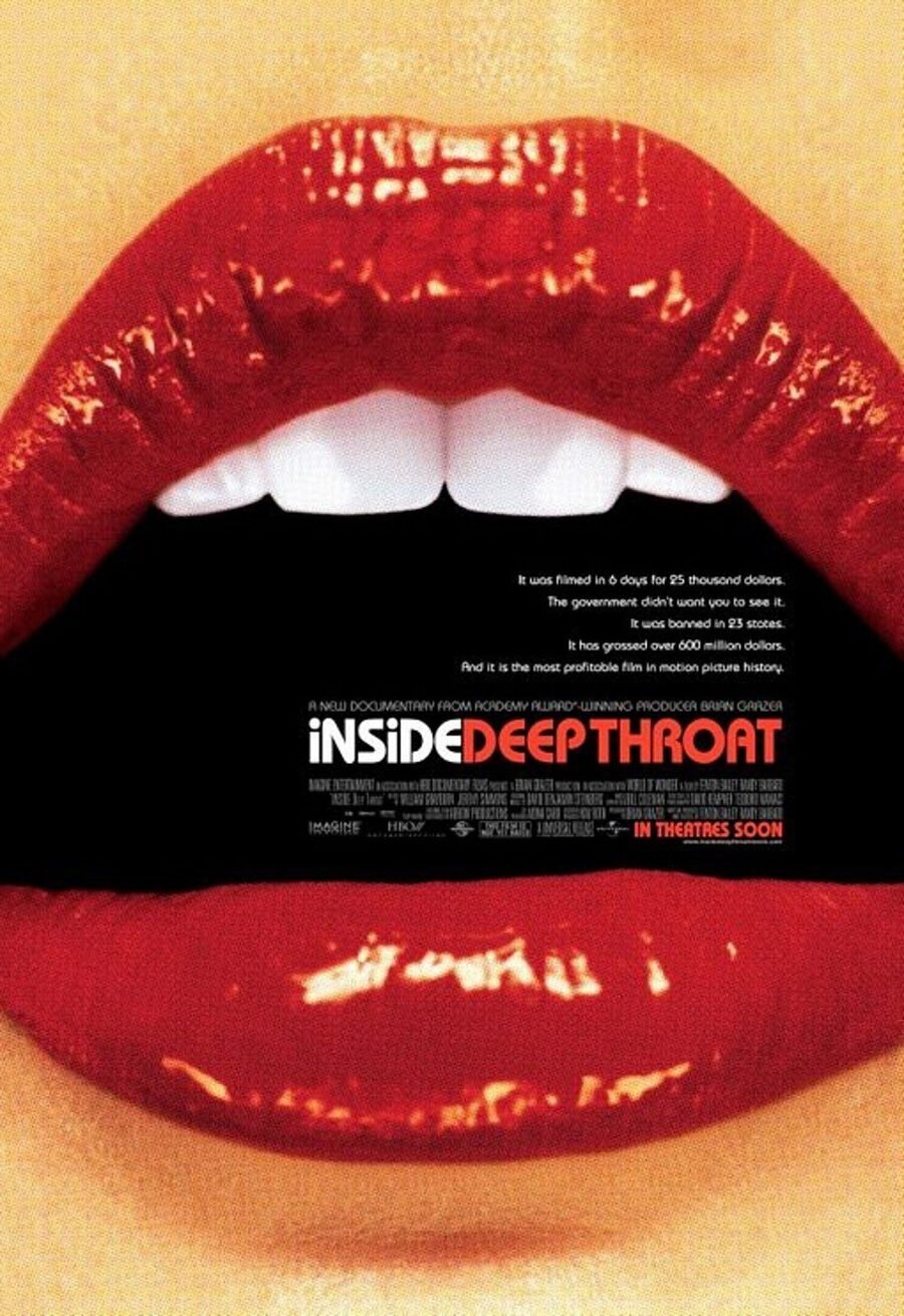 Cartel de Inside Deep Throat (Dentro de Garganta Profunda) - Estados Unidos