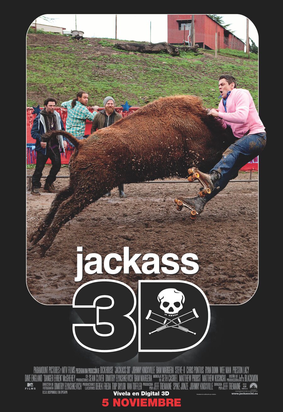 Cartel de Jackass 3D - España