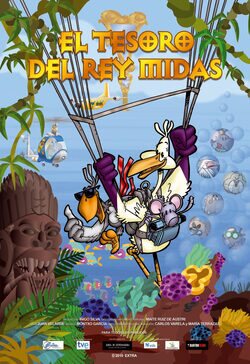 Cartel de El tesoro del rey Midas