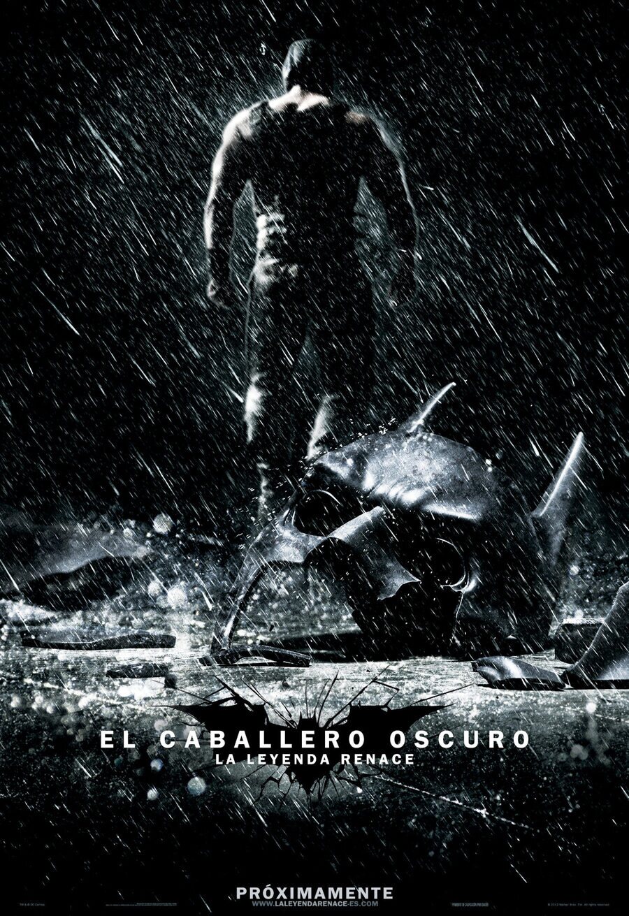 Cartel de Batman: El caballero de la noche asciende - España