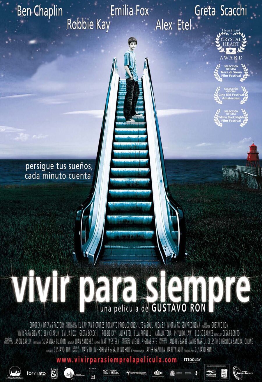 Cartel de Vivir para siempre - España