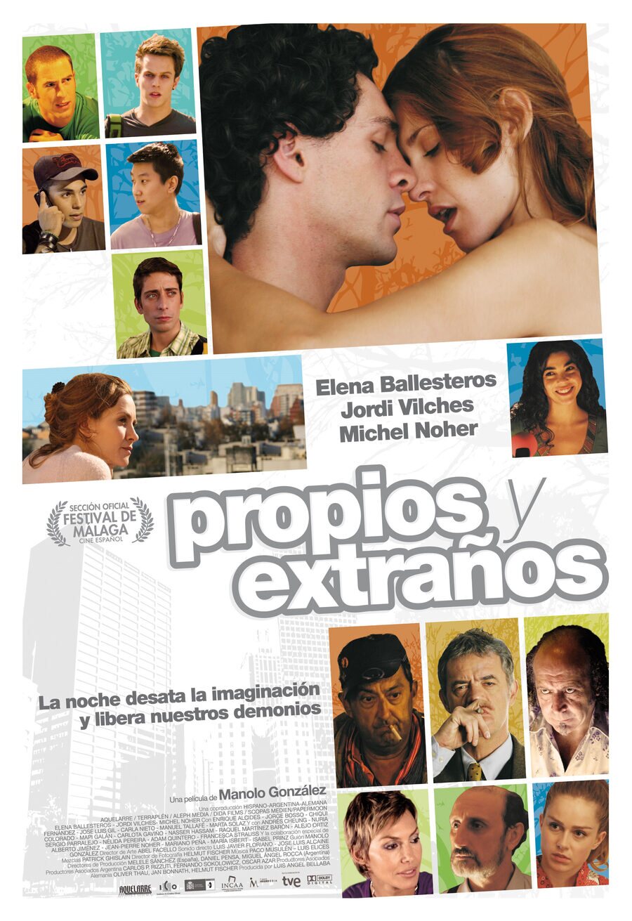 Cartel de Propios y extraños - España