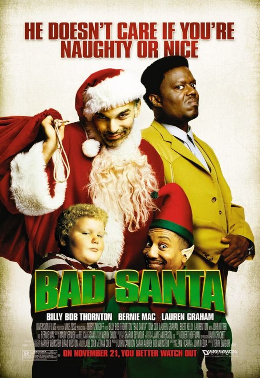 Cartel de Bad Santa - Bad Santa