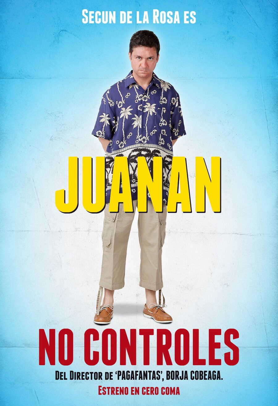 Cartel de No controles - Cartel de personaje
