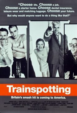 Cartel de Trainspotting