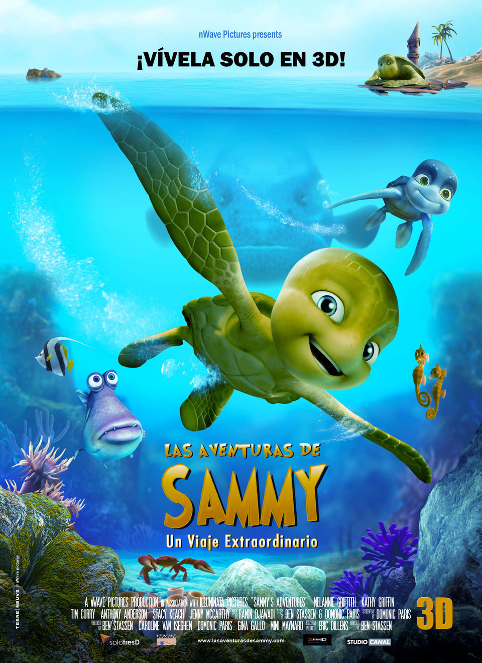 Cartel de Las aventuras de Sammy - España