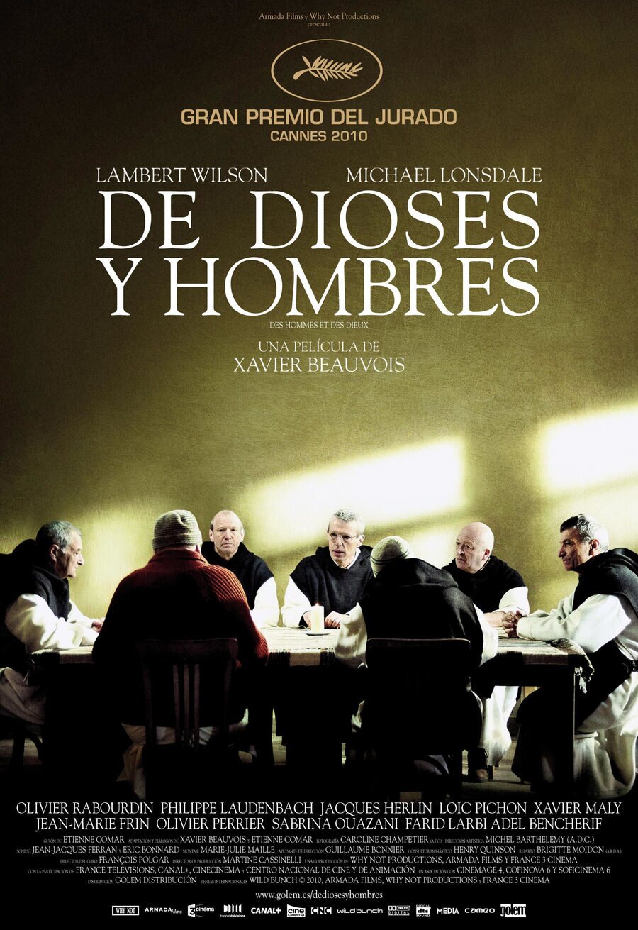 Cartel de De dioses y hombres - España