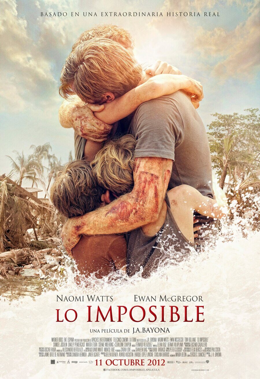 Cartel de Lo imposible - España #2