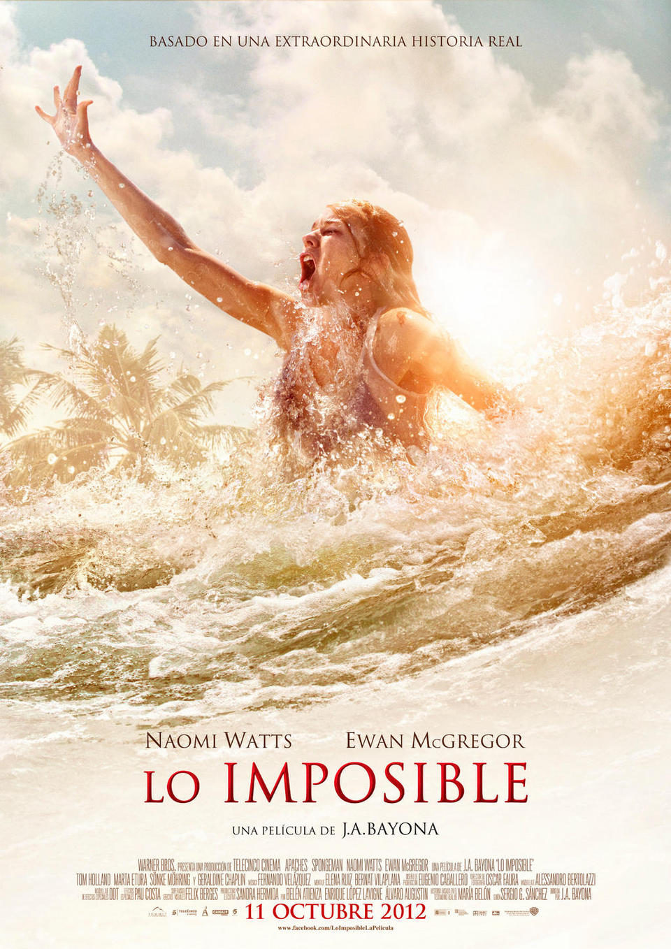 Cartel de Lo imposible - España #3