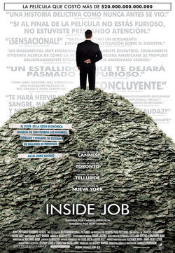 Cartel de Inside Job