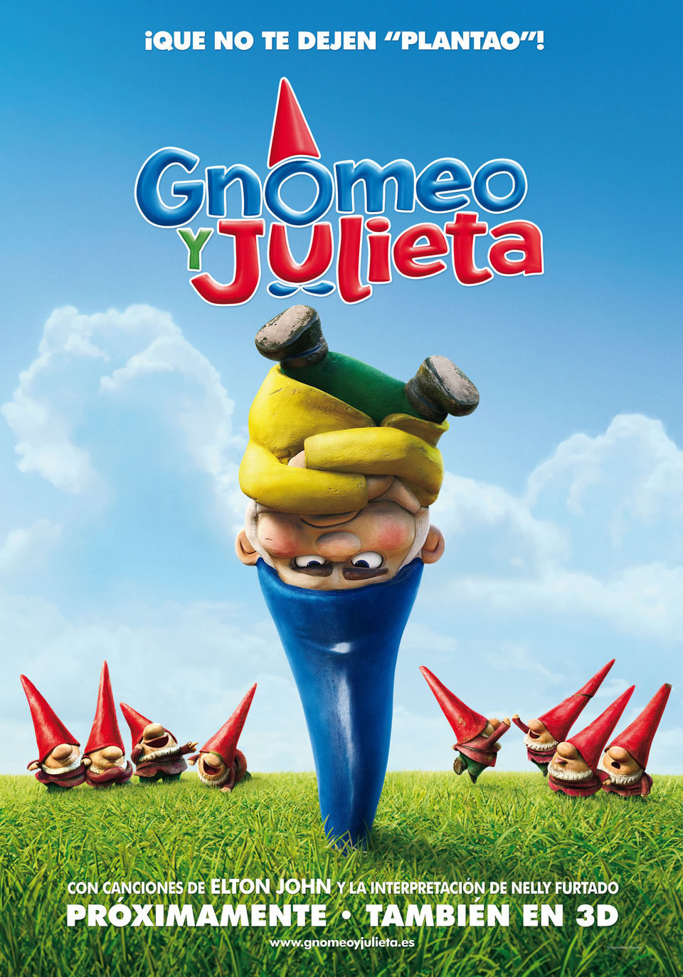 Cartel de Gnomeo y Julieta - España