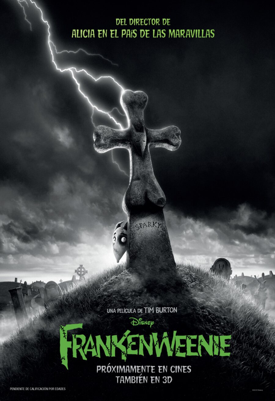 Cartel de Frankenweenie - España