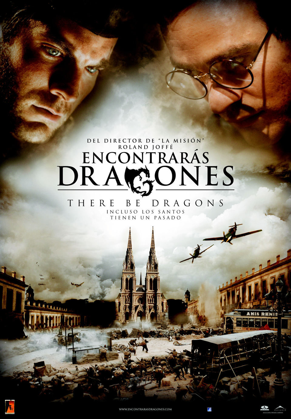 Cartel de Encontrarás dragones - España