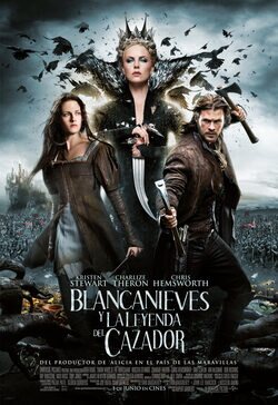 Cartel de Blancanieves y el cazador