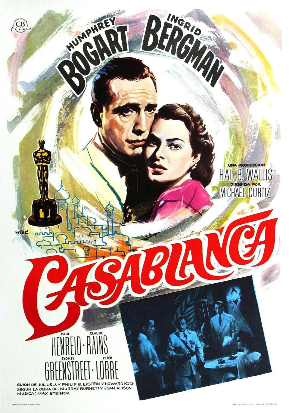 Cartel de Casablanca - España