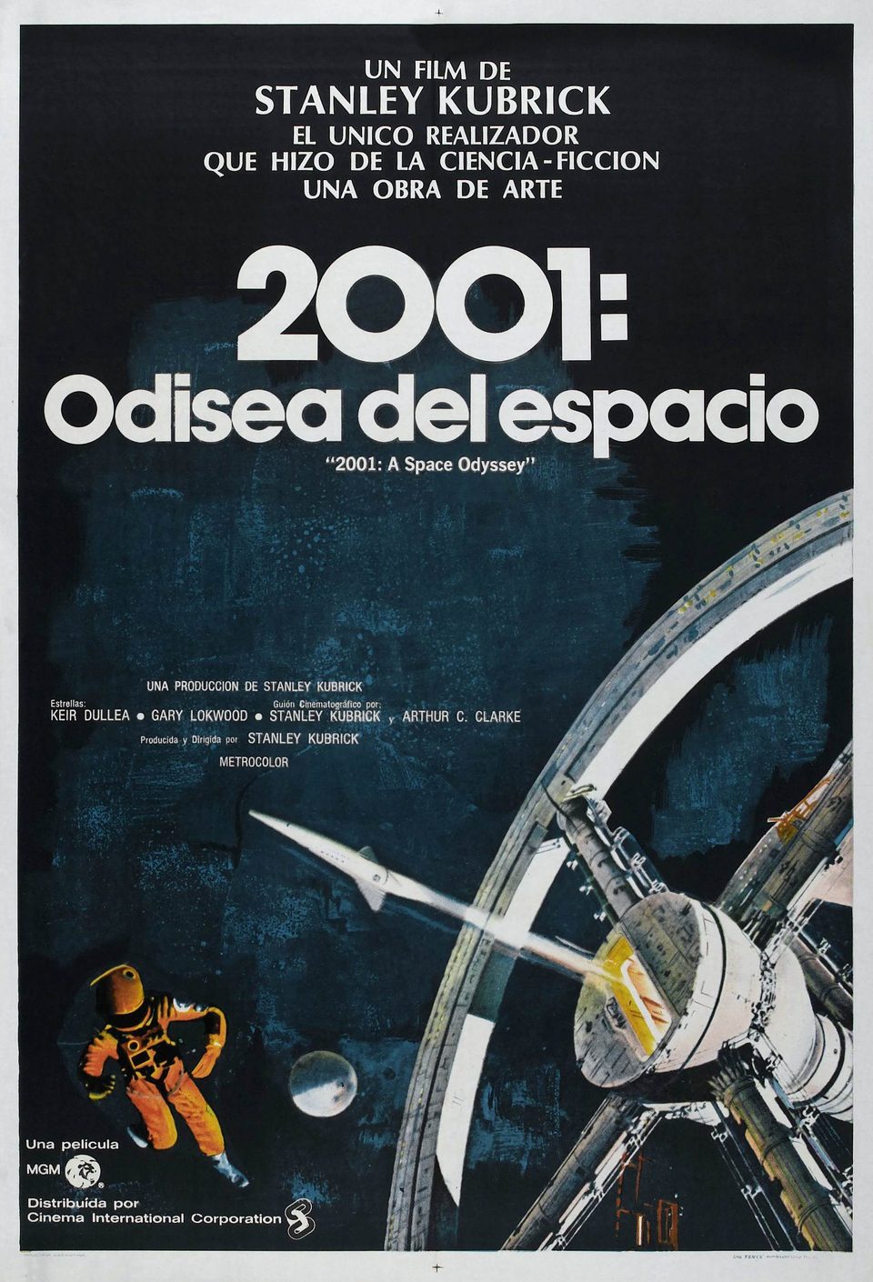 Cartel de 2001: Odisea del espacio - Internacional