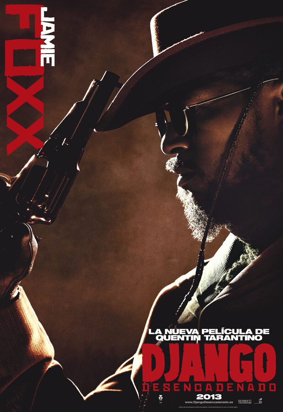 Cartel de Django sin cadenas - Jamie Foxx
