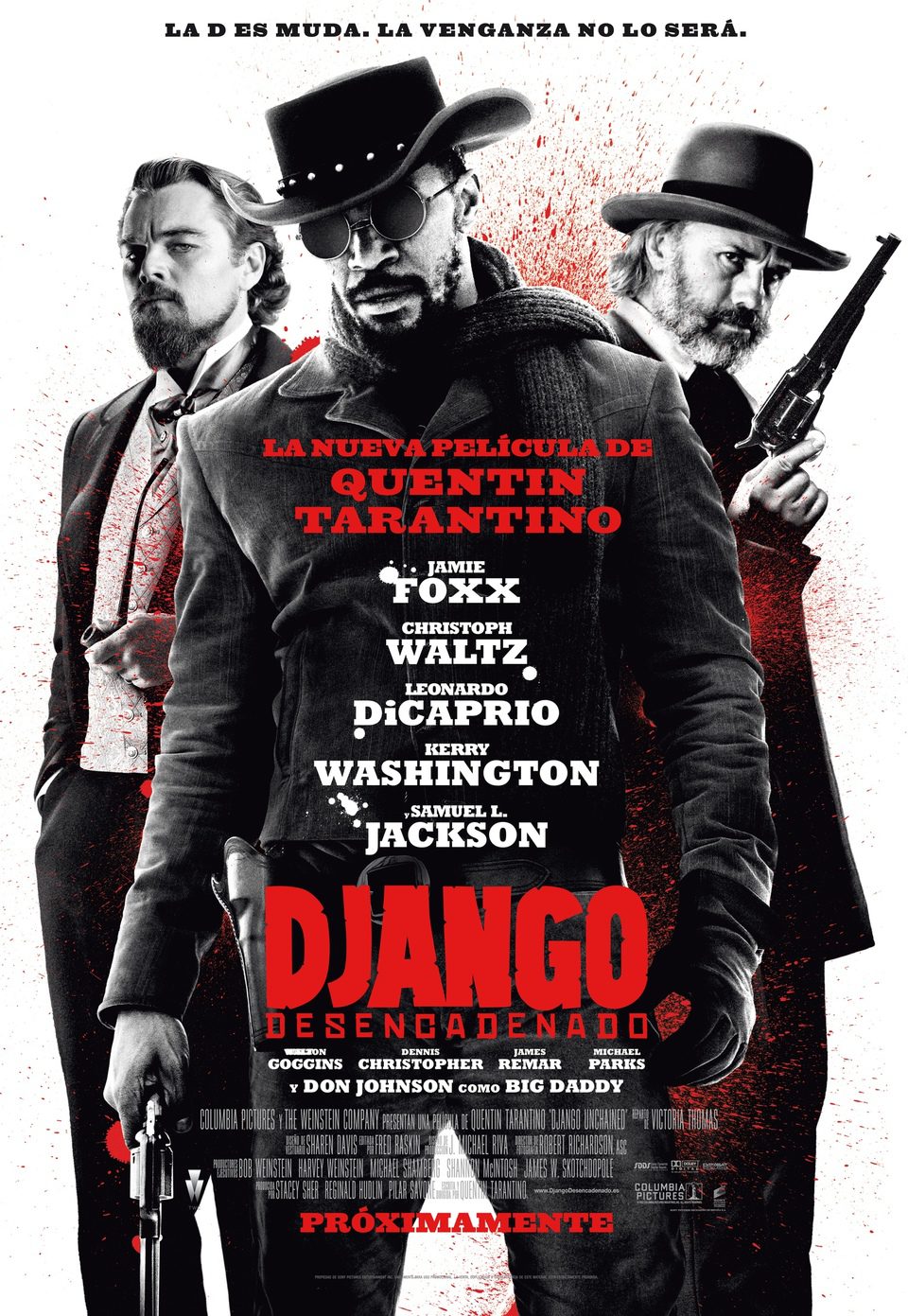 Cartel de Django sin cadenas - España #2