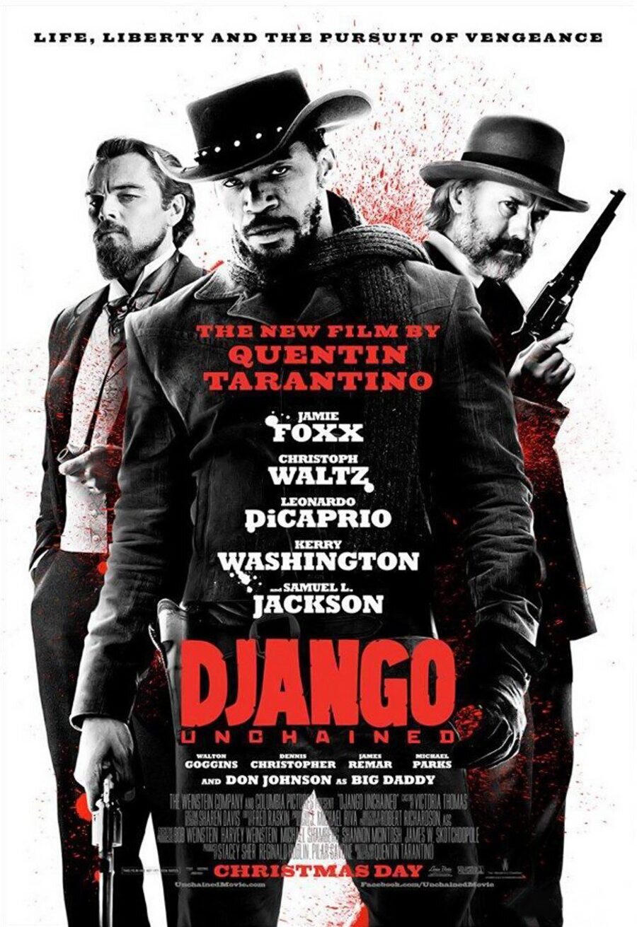 Cartel de Django sin cadenas - EEUU