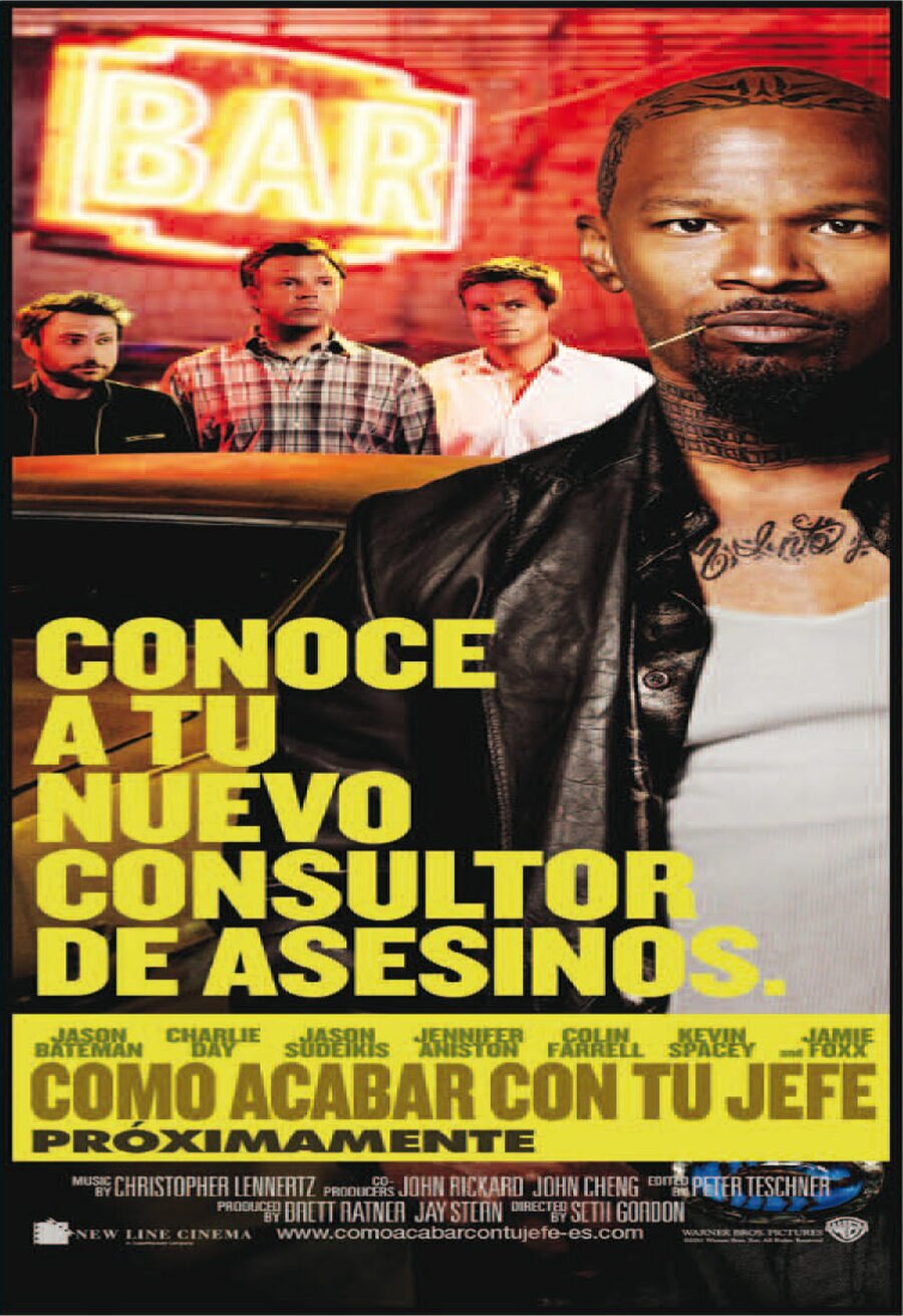 Cartel de Quiero matar a mi jefe - Jamie Foxx