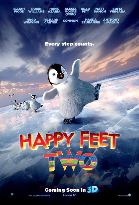 Cartel de Happy Feet 2 - EEUU