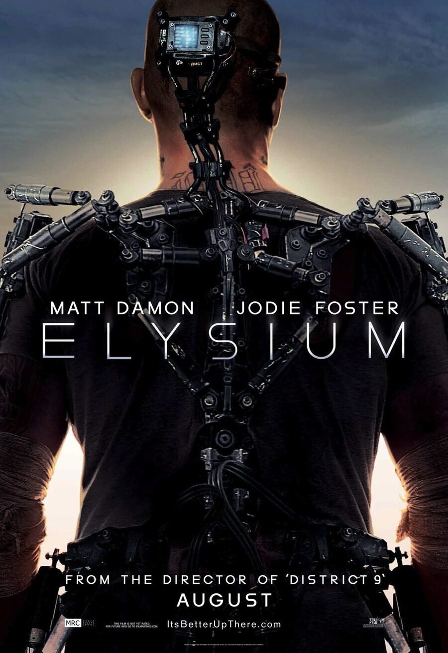 Cartel de Elysium - EEUU
