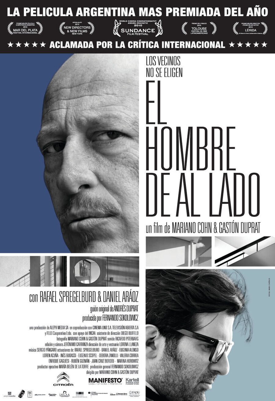 Cartel de El hombre de al lado - España