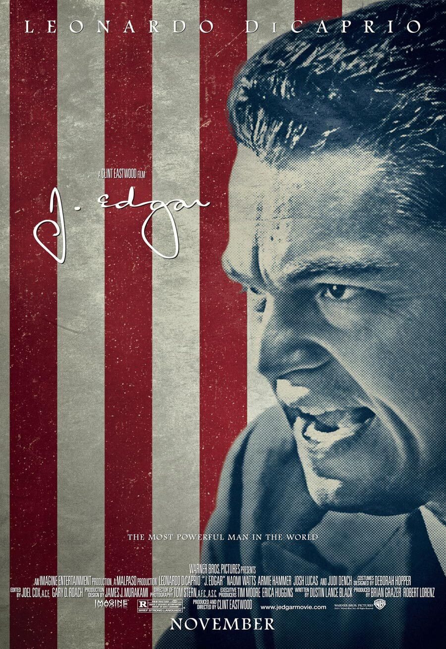 Cartel de J. Edgar - EEUU