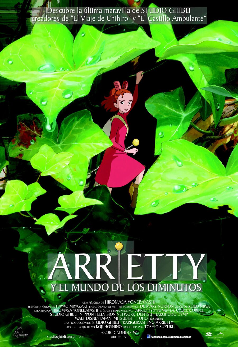 Cartel de El mundo secreto de Arrietty - España