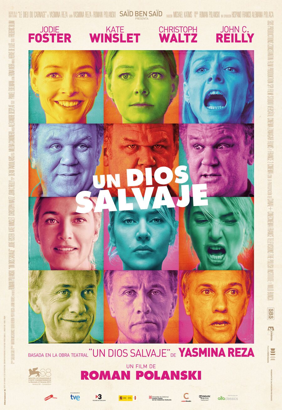 Cartel de Un dios salvaje - España