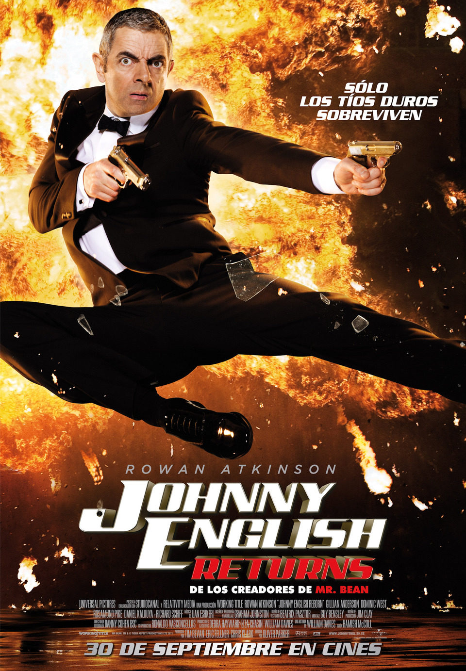 Cartel de Johnny English Returns - España