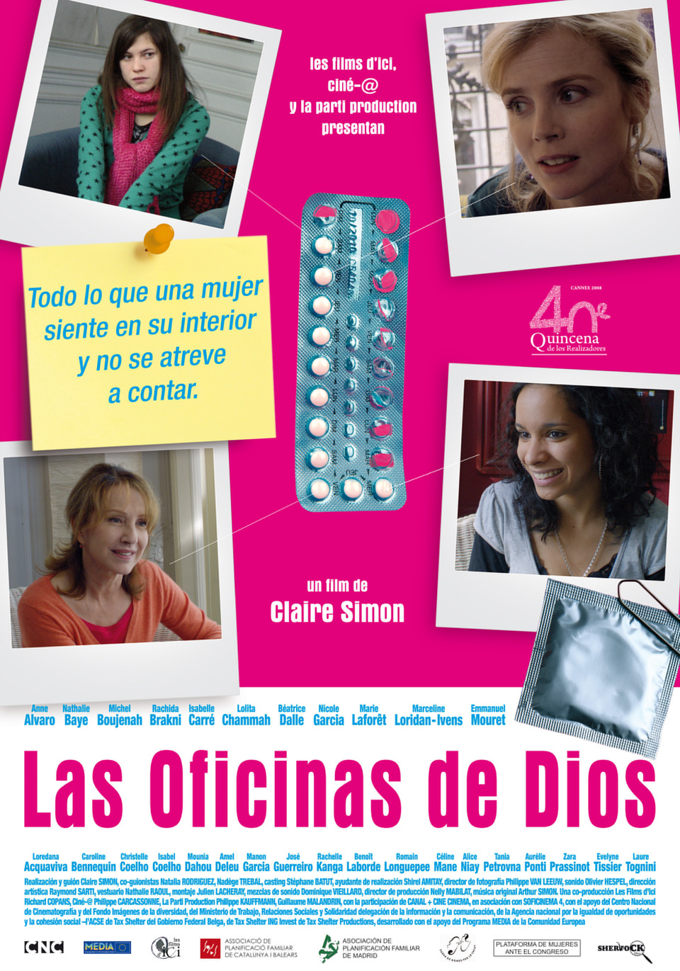 Cartel de Las oficinas de Dios - España