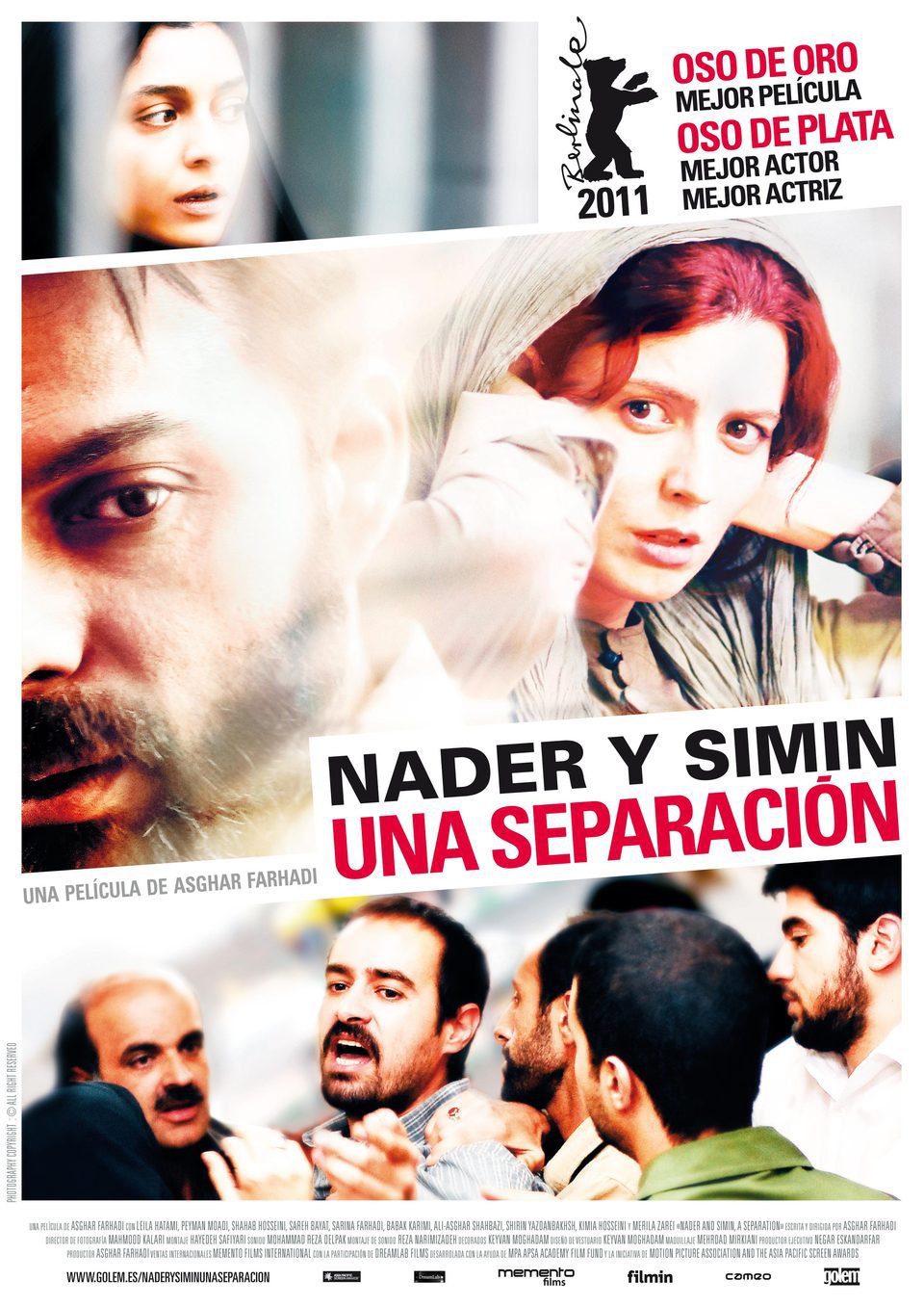 Cartel de Nader y Simin, una separación - España